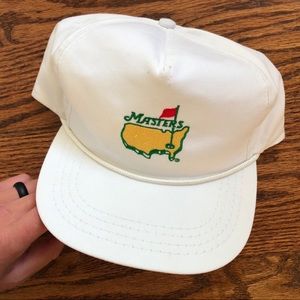 Vintage Masters Adjustable Golf Hat 